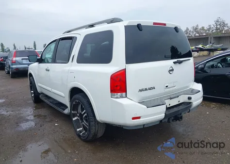 2011 Nissan Armada Sv from USA, damaged, VIN 5N1AA0ND8BN612865
